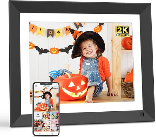 11-inch WiFi Digital Picture Frame - 2K FULLJA Digital Photo Frame 32GB with IPS Touch Screen, Motion Sensor, Email Photos from Anywhere, Instantly Share via App, Gifts for Christmas Festivals