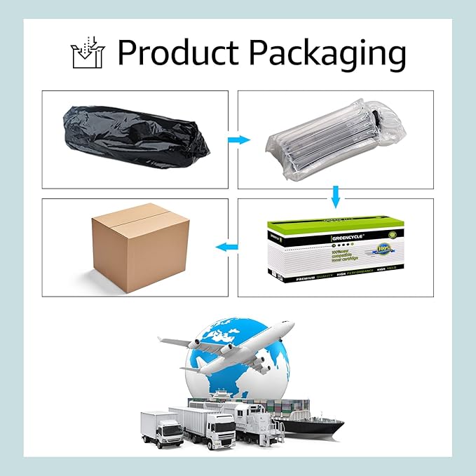 greencycle CF214A Replacement Compatible for HP 14A Black Toner Cartridge LaserJet Enterprise 700 M712dn M712n M712xh MFP M725dn M725f M725z M725z+ Ink Cartridge (1PCS)