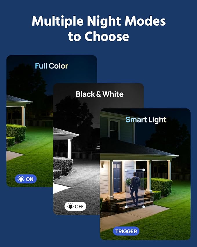 ANNKE 3K Two-Way Audio Security Camera System, 8CH 3K Lite H.265+ DVR with AI Human/Vehicle Detection, 4X 5MP/3K CCTV Wired Cams with Color Night Vision for Home Surveillance 24/7 Recording, NO HDD