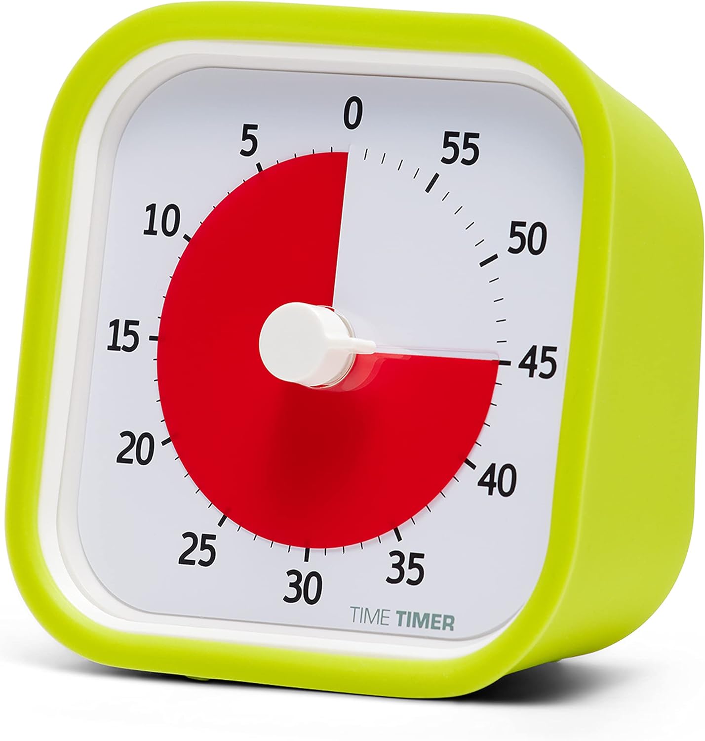 TIME TIMER 60 Minute MOD Education Edition â â Visual Timer for Kids Classroom Learning, Elementary Teachers Desk Clock, Homeschool Study Tool and Office Meetings with Silent Operation (Lime Green)