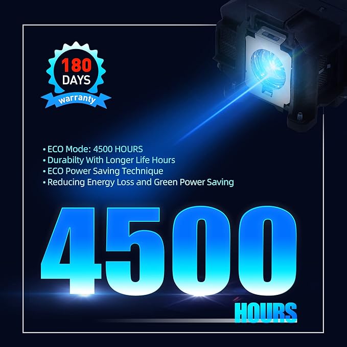 ELPLP67 V13H010L67 Replacement Projector Lamp Bulb with Housing for Epson EB-SXW1/SXW12/S02/S11/S12/S110/SXW11/SXW12/W02/W12/W110/X02/X11/X12/X14/X15/X100/EX3210/EX5210/EX7210/H430A/H429A