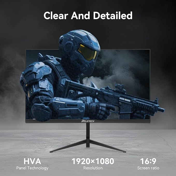 23.8 Inch FHD (1920 x 1080) Computer Monitor, VA Panel 180Hz Gaming Office Monitor,3000:1 Contrast Ratio, Adaptive-Sync Support (FreeSync Compatible), HDMI Ports (G25F180)