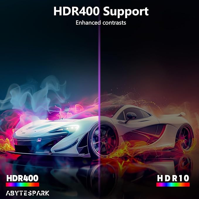 34 Inch Curved Ultra Wide WQHD 4K (3440 × 1440) Gaming Monitor, 165Hz 1500R-PIP/PBP, 1ms (MPRT), HDR400, DCI-P3 95%,FreeSync & G-Sync, 2 x DP 1.4 and 2 x HDMI 2.0, Tilt Height Adjustment