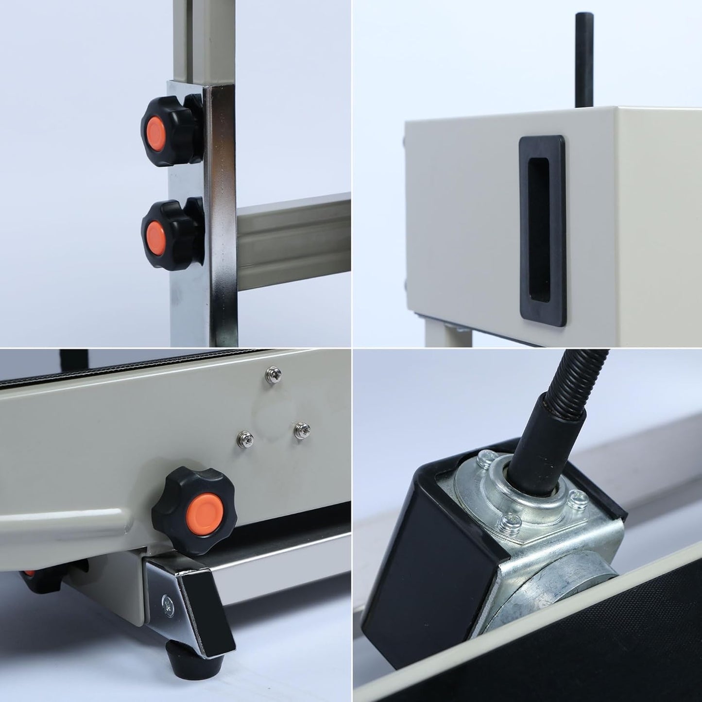 U.S. Solid Vertical Automatic Continuous Sealing Machine with Digital Temperature Control, Vertical Band Sealer for 0.02-0.8mm PVC Bag Films Stamp Coding 110V/60HZ