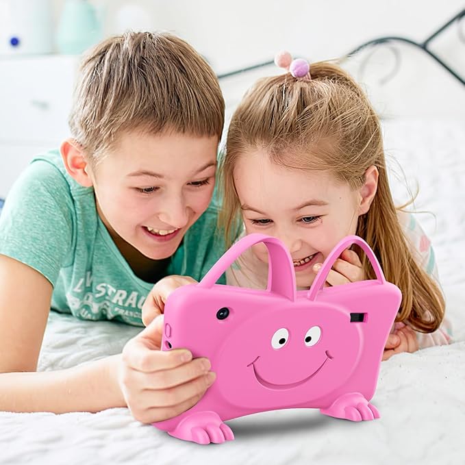 Kids Tablet 7 Toddlers Learning Tablet with WiFi, YouTube, Dual Camera, Touch Screen, Parental Control, Child Tablets for Boys Girls