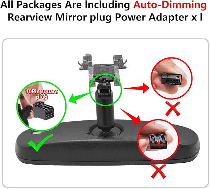 Front 4K & Rear 1080P Dash Cam Custom fit for GMC Yukon, Yukon XL 2015 2016 2017 2018 2019 2020(Model D), Model D & Model C Have Same Models Years but Vehicle Sensor Cover are Different