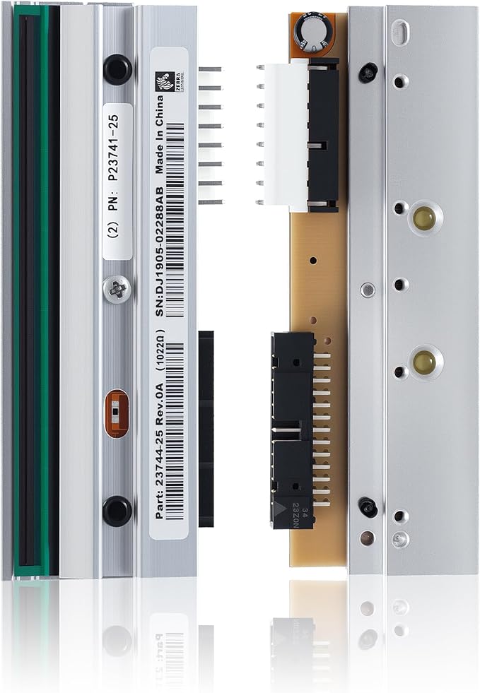 P1004230 Genuine Printhead for Zebra 110Xi4 110XiIV, New OEM Print Head Replacement for Zebra Thermal Barcode Label Printer 203dpi Original Optimal Print Quality Extended Life