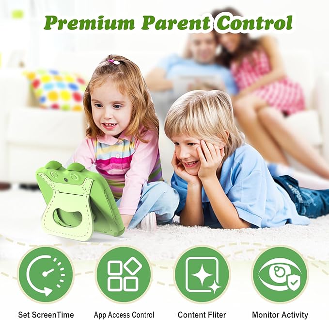 Kids Tablet 7 Inch Tablet for Kids 3-7 32GB Toddler Tablets Children Software Installed, Toddlers Learning Android Tablets with WiFi YouTube Parental Control for Toddlers Boys Girls 3-12