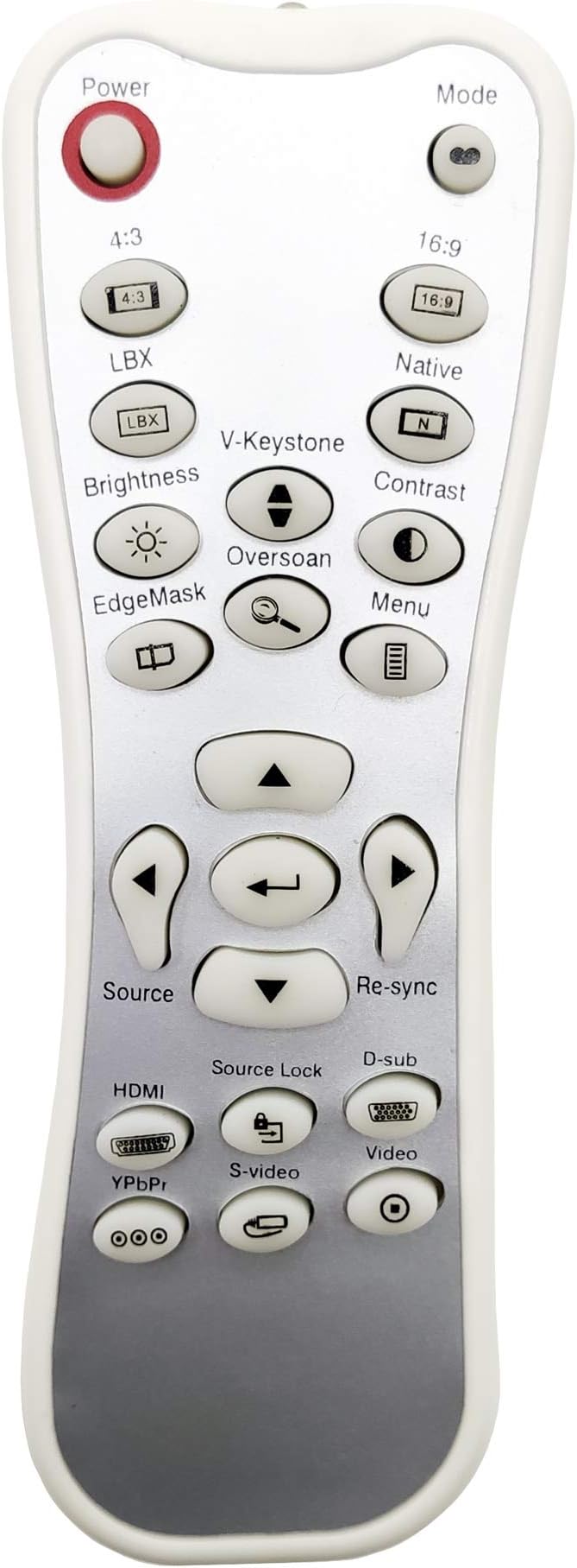 BR-3028B/ BR-3039B Projector Remote Control for Optoma ET700XE, HD65, HD70, HD71, HD75, HD640, HD700X, GT7000, XB1000