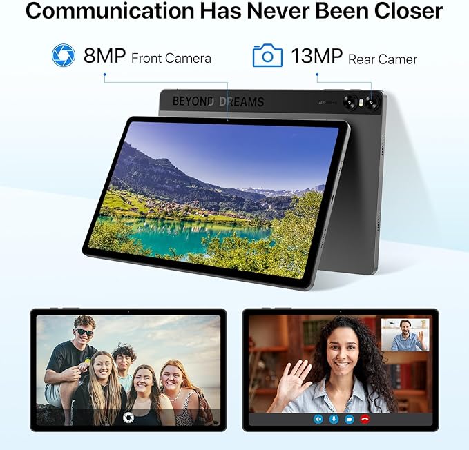 UMIDIGI A15 TAB Tablets, 11 inch Android Tablet with Dual SIM 4G LTE, 16GB RAM 256GB ROM (1TB Expand), Cellular and WiFi, 7500mAh 20W Fast Charge, Octa-Core Gaming Tablet, Stylus Pen, 13MP Camera