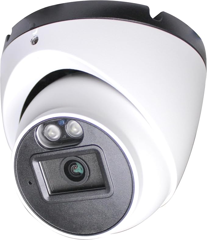 Sinis 5mp Wired Security Camera Outdoor, IP PoE Dome Surveillance Camera, Human & Motion Detection, Only Work with NVR, 100Ft Dual Light Night Vision, IP67,2.8mm Lens, Build in Mic