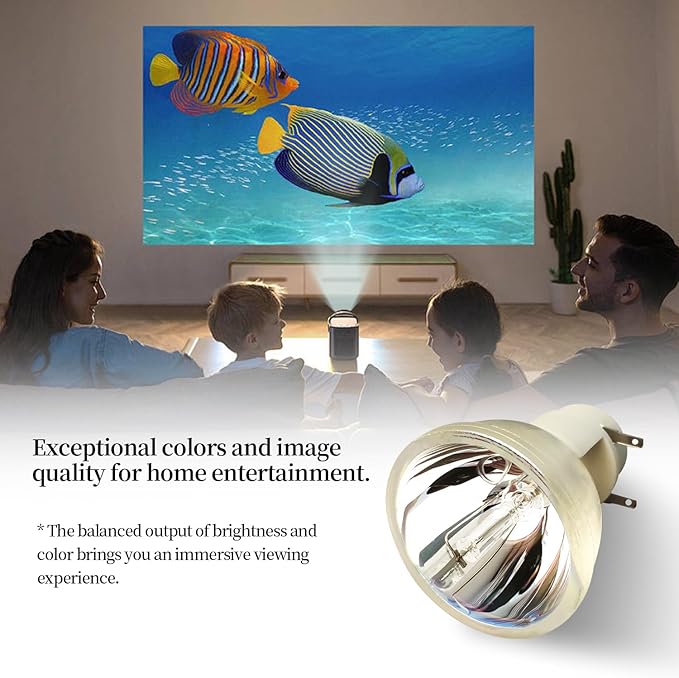 P-VIP 195/0.8 E20.7 A+ Quality Replacement Projector Lamp Bulb Compatible with OSRAM Lamp Bulb Replacement (Bare Bulb ONLY)