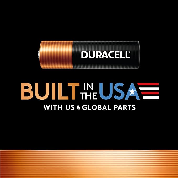 Duracell Coppertop AAA Alkaline Batteries with POWER BOOST Ingredients, 28 Count (Pack of 1), Long-Lasting Alkaline in Re-closable Pack for Quick Access and Organized Storage