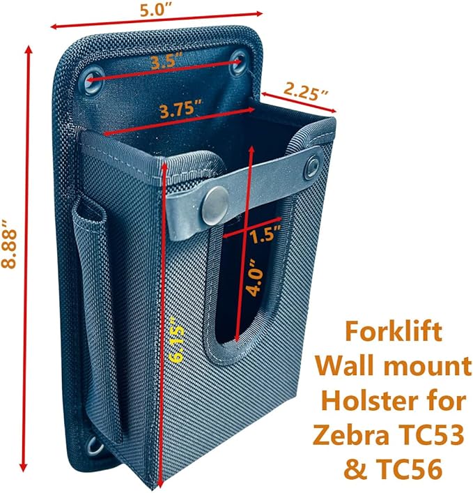 Wall/Forklift Mount Holster for Zebra TC53/TC58 with Trigger Handle