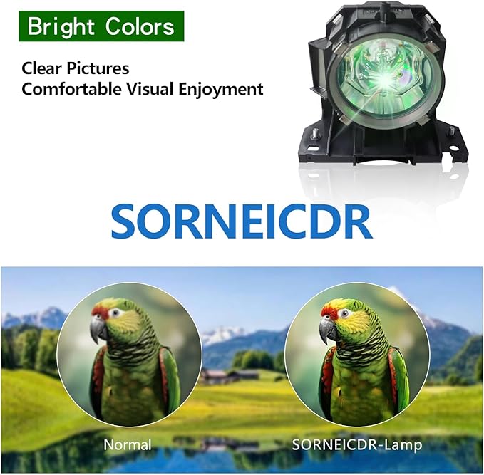 DT00873/SP LAMP-046 Replacement Projector Lamp Bulb Compatible with Hitachi CP-SX635 CP-WUX645 CP-WUX645N CP-WX625 CP-WX625W CP-WX645 CP-X809 INFOCUS IN5104 IN5108 IN5110 Projectors
