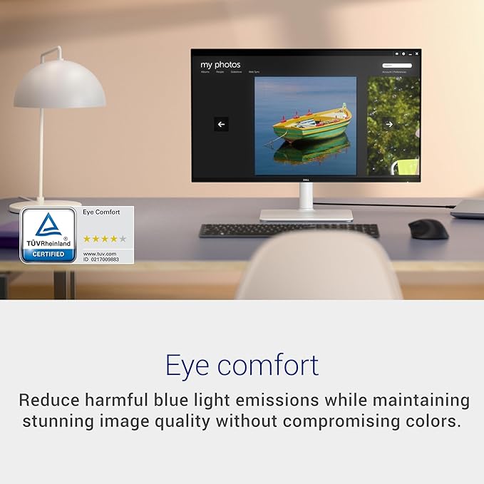 Dell 24 Plus Monitor - S2425HSM - 23.8-inch FHD (1920x1080) 144Hz 1ms Display, 2 x 3W Speakers, HDMI Connectivity, Height/Tilt/Pivot/Swivel Adjustability, AMD FreeSync - Ash White