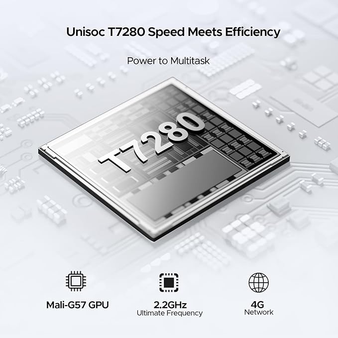 DOOGEE Tab G6 MAX Android 16 Tablet, 13.4 inch Tablet 90Hz 7.7 mm Ultra-Thin Gaming Tablets with Gemini AI, 32GB+256GB/2TB TF, 11000mAh+18W, UNISOC T7280 Octa-Core, 13MP+8MP, Dual Speakers/Face ID
