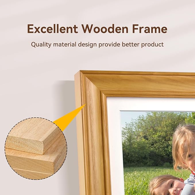 Kodak 14.1 Inch Smart WiFi Digital Picture Frame 1920x1080 Touch Screen, Auto-Rotate, Built in 32GB Memory, Share Photos and Videos for Anywhere Anytime, for Friends and Family (Wood)