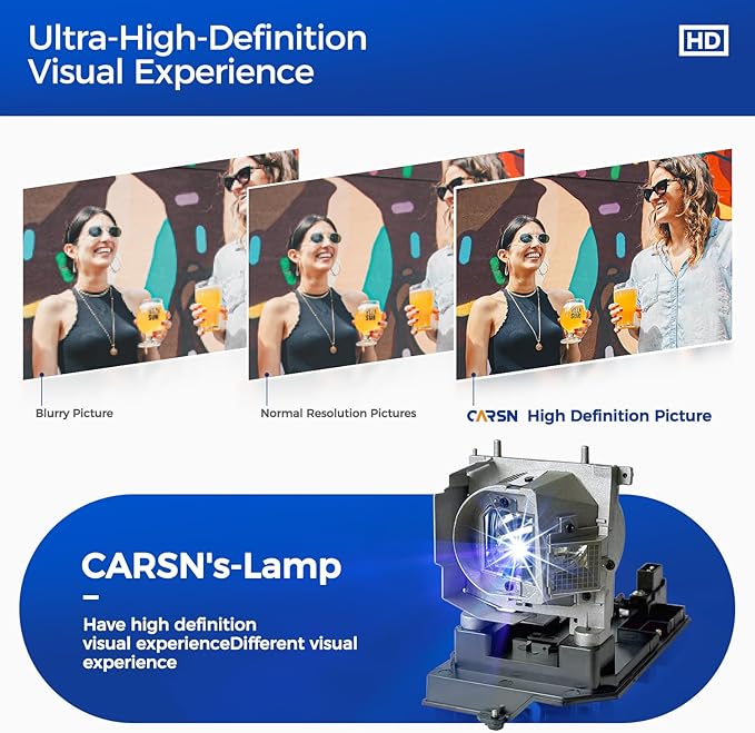 CARSN NP20LP Replacement Projector Lamp for NEC U300X / U310W / U300XG / U310WG / U310W-WK1 Lamp with Housing