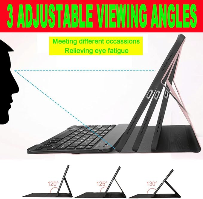 Keyboard Case for Samsung Galaxy Tab 10 FE Plus 13.1inch, S10 FE+ Smart Keyboard Case Magentic Keyboard Cover with S-Pen Holder, Green