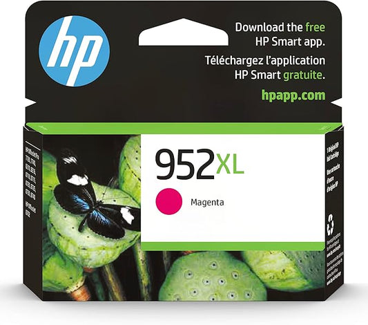 HP 952XL Magenta High-Yield Ink Cartridge | Works OfficeJet 8702, OfficeJet Pro 7720, 7740, 8210, 8710, 8720, 8730, 8740 Series | Eligible for Instant Ink | L0S64AN