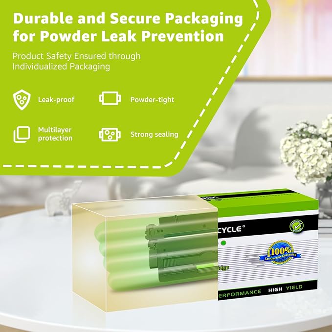 greencycle CF214A Replacement Compatible for HP 14A Black Toner Cartridge LaserJet Enterprise 700 M712dn M712n M712xh MFP M725dn M725f M725z M725z+ Ink Cartridge (1PCS)