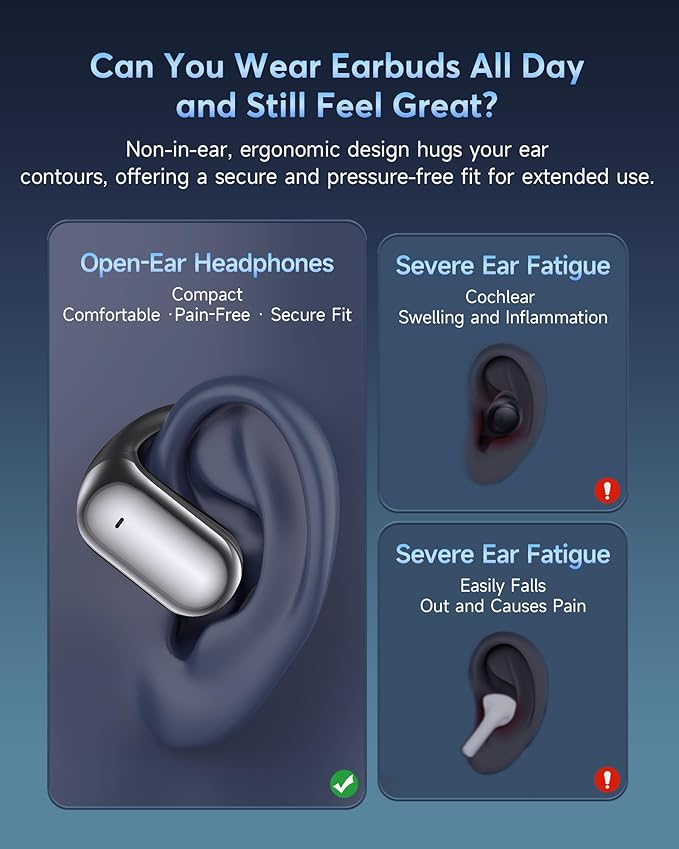 AI Translation Earbuds Real Time, 3-in-1 Translator Earbuds, 80H Playtime Translating Device, 144 Language Translator Earbuds for iPhone and Android, for Travel/Business/Meeting/Learning