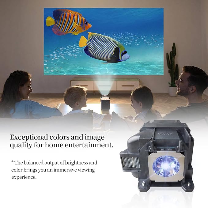 EL PLP88 Replacement Projector Lamp Bulb Compatible with Epson V13H010L88 Powerlite Home Cinema 2040 1040 2045 740HD 640 EX3240 EX7240 EX9200 EX5250 EX5240 VS240 VS345 VS340 97H 98H 99WH 955WH X27