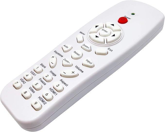 BR-3080N Projector Remote Control for Optoma ZH400UST, ZH500UST, ZU500UST, ZW300UST, ZW300USTi, ZW310ST
