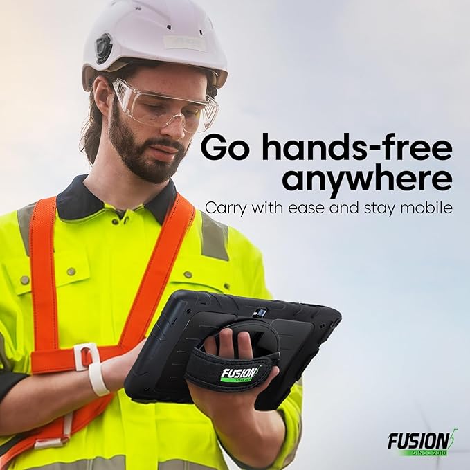 Fusion5 10.1" Windows 11 Full HD Rugged Tablet PC - Intel 13th Gen - FWIN232 PRO N5 Ultra Slim Windows Tablet Computer - 8GB RAM, 512GB SSD, 10 Inch, 5G WiFi, HD Webcam, Micro HDMI, Expandable Storage