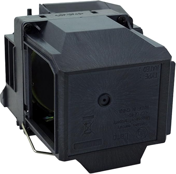 Jaspertronics OEM Lamp & Housing for The Epson Home Cinema 3800 Projector - 1 Year Full Support Warranty!