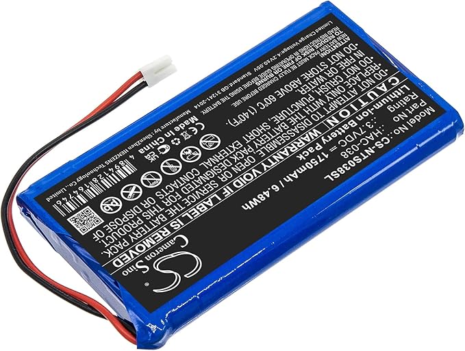 CS Cameron Sino New 1750mAh Replacement Battery for Home Circuit, Mario Kart Live