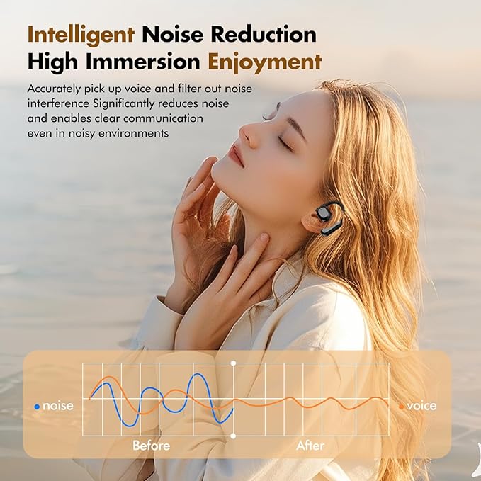 AI Translator Earbuds Real-Time Translation Earbuds 180 Languages and Accents Two-Way Translation Device for Travel Business and Learning Compatible with iOS and Android Electroplated Black