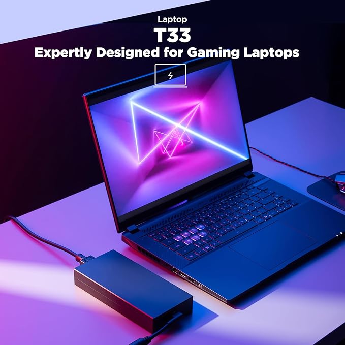Innergie T33 330W 300W 280W Gaming Laptop Charger Power Adapter Compatible with Most Laptop Brands. (Delta Electronics)