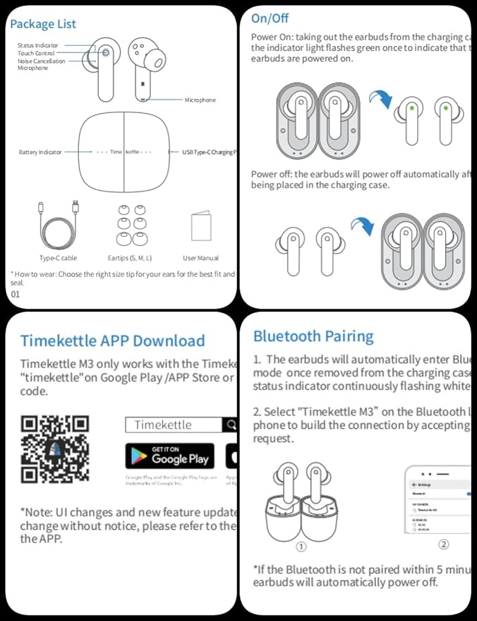 Timekettle WT2 Edge W3 Translator Device,Bidirection Simultaneous Translation, Translator Earbuds with 40 Languages, Real time Translator,Fast Reaction with Revolutionary Al Tech, Online Version
