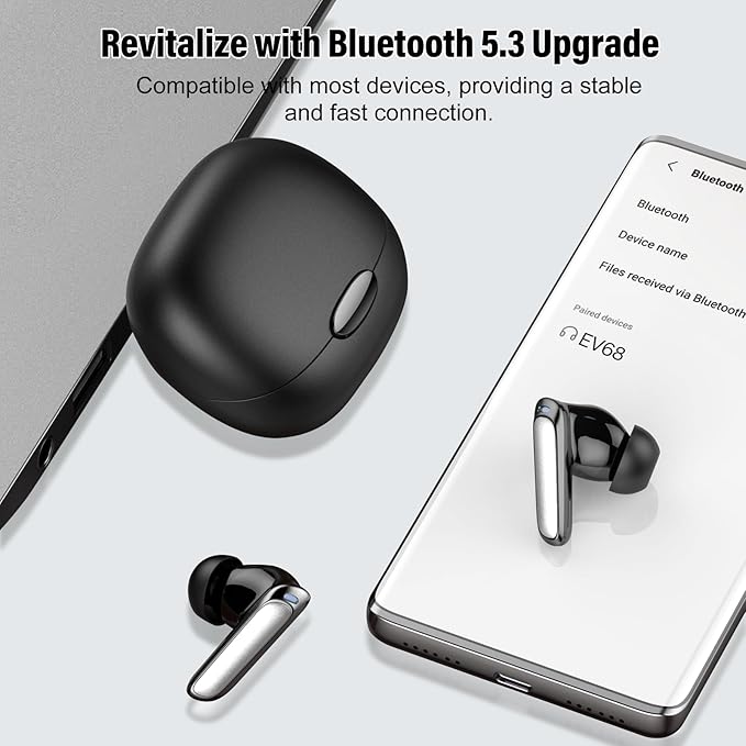 AI Language Translation Earbuds, 3-in-1 Translator Earbuds Real Time with 7 Translation Modes, with Audio and Video Call, 164 Language Bluetooth 5.3 Headphones Translating Device for Travel/Business