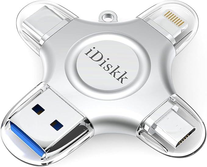ã1T B App*le CertifiedãiDiskk 1T Photo Memory Stick for iPhone USB Flash Drive for USB-C iPad Android, Samsung USB for iPhone 17/16/15/14/13/13 pro/12/12 pro/12 mini/11/11/Pro/XR/X, Photo Stick for PC