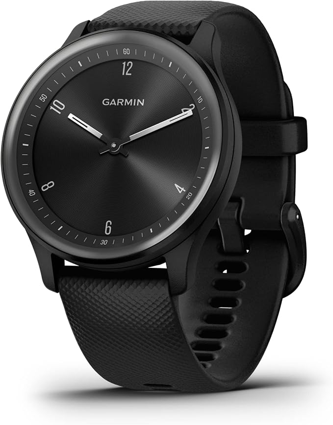 Garmin G010-N2566-00 Vivomove Sport, Black - Certified (Renewed)