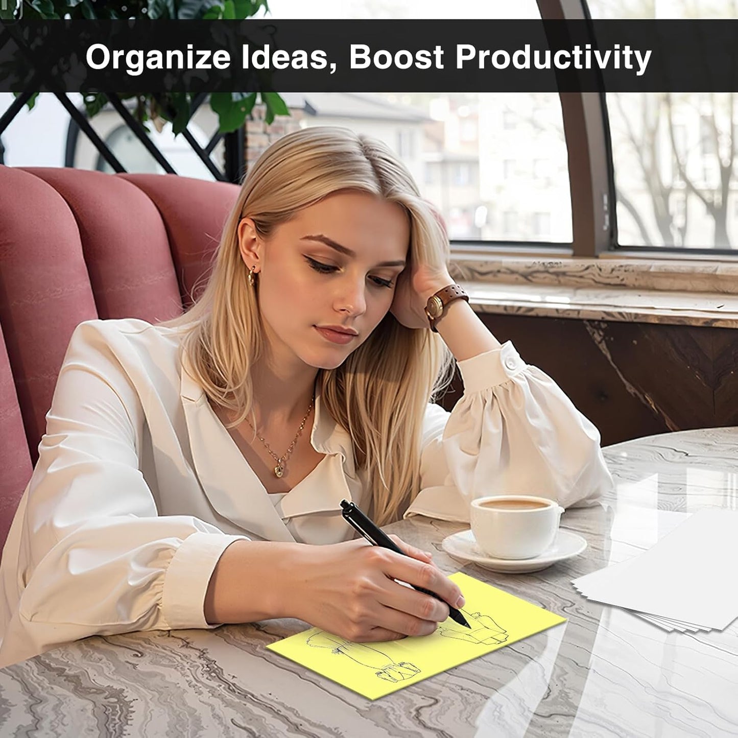 300 Count Blank Index Cards 3x5 Inch Colored Flash Cards Thick Cardstock, Unruled Note Cards Study Card Portable Learning Flashcards Ideal for Note Taking, Art Sketching, Office & School Supplies