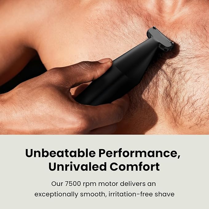 Yineel HC600 Beard Trimmer for Men, All-in-One Cordless Grooming Kit, Waterproof Electric Razor & Hair Clipper for Face Mustache Body Nose Hair Trimming, Precision Blades, Gifts for Men Barber