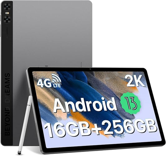 UMIDIGI A15 TAB Tablets, 11 inch Android Tablet with Dual SIM 4G LTE, 16GB RAM 256GB ROM (1TB Expand), Cellular and WiFi, 7500mAh 20W Fast Charge, Octa-Core Gaming Tablet, Stylus Pen, 13MP Camera