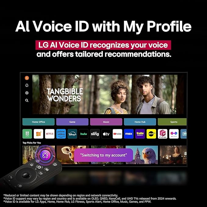 LG 65-Inch Class OLED AI 4K B5 Series Smart TV w/Dolby Atmos, Dolby Vision, HDR10, AI Super Upscaling 4K, Filmmaker Mode, Wow Orchestra, Alexa Built-in (OLED65B5PUA.AUSZ, 2025)