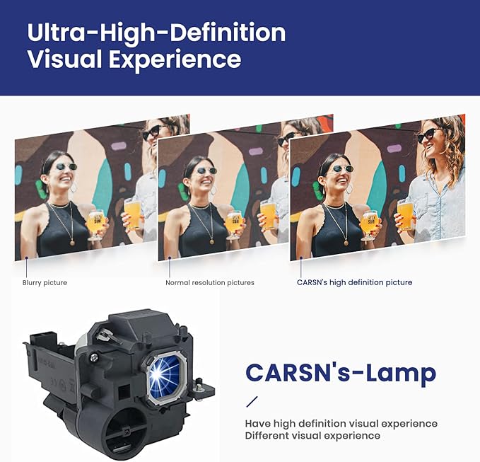 CARSN NP33LP Replacement Projector Lamp for NEC UM351W UM351W-WK UM351Wi-TM UM351Wi-WK UM361X UM361X-WK UM361Xi-TM UM361Xi-WK