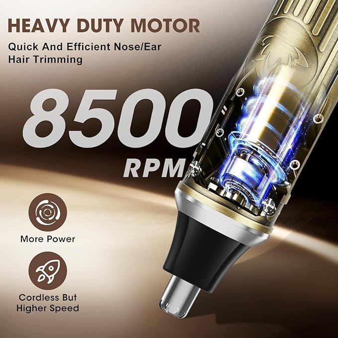 Hair Clippers for Men Shaver Set Professional,Mens Beard Trimmer,Nose Hair Trimmer,Electric Foil Shavers,4 in 1 Barber Clippers for Hair Cutting Grooming Kit & LED Display,Gift for Men