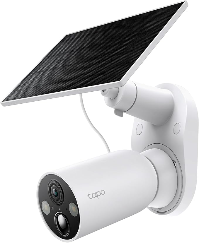 Tapo MagCam 2K Solar, Outdoor Battery Camera+Magnetic Base+Solar Panel, Wireless Camera, 2K QHD, 150° Super-Wide FOV, Free Person/Vehicle/Pet Detection, SD/Cloud Storage, Starlight Color Night Vision