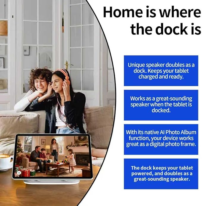 2025 New Android Tablet US Version - Octa-Core, 24GB RAM, 64GB+1TB Expand | Dock Station Included | 2-Year Protection
