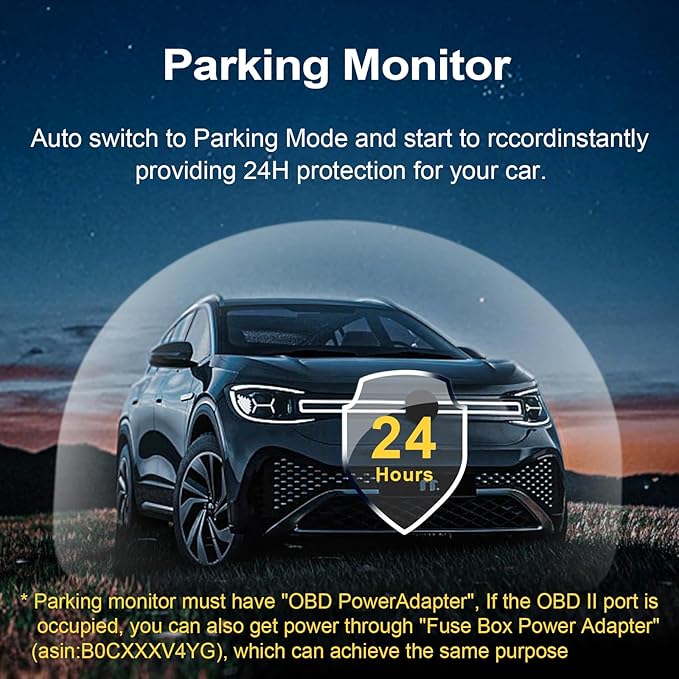 Front 4K & Rear 1080P Dash Cam Custom fit for GMC Yukon, Yukon XL 2015 2016 2017 2018 2019 2020(Model C), Model C & Model D Have Same Models Years but Vehicle Sensor Cover are Different