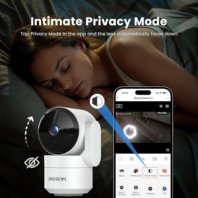 Pet Camera 360° Home Security Cameras (3 Pack)