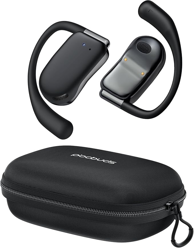AI Translation Earbuds Real Time 164 Languages 80H Playtime Translator Ear Buds Audifonos Traductores Inglés Español Wireless Translating Earbuds Bluetooth Headphones for Travel Meeting Learning Black