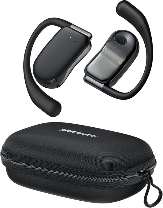 AI Translation Earbuds Real Time 164 Languages 80H Playtime Translator Ear Buds Audifonos Traductores Inglés Español Wireless Translating Earbuds Bluetooth Headphones for Travel Meeting Learning Black